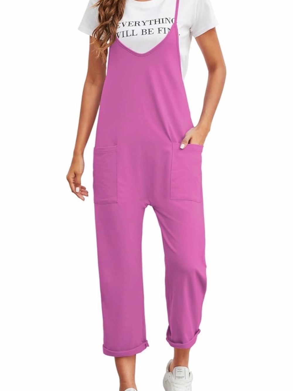 Casual Sleeveless Jumpsuit Overalls